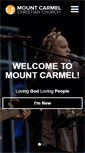 Mobile Screenshot of mtcarmelchurch.org
